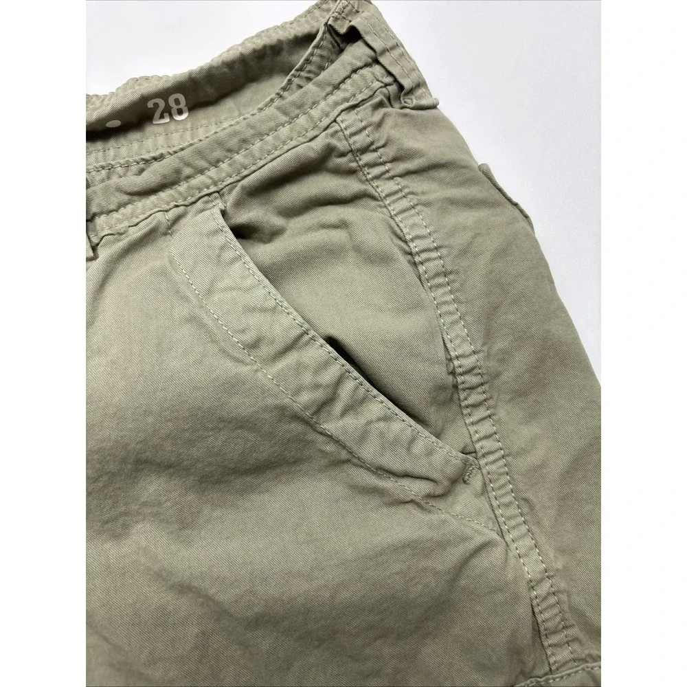 Raw X Men's  Cargo Shorts – Size‎ 28 Green Olive Khaki